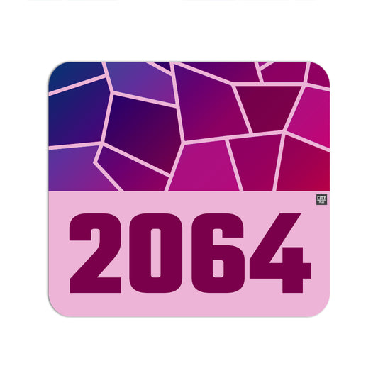 2064 Year Mouse pad (Light Pink)