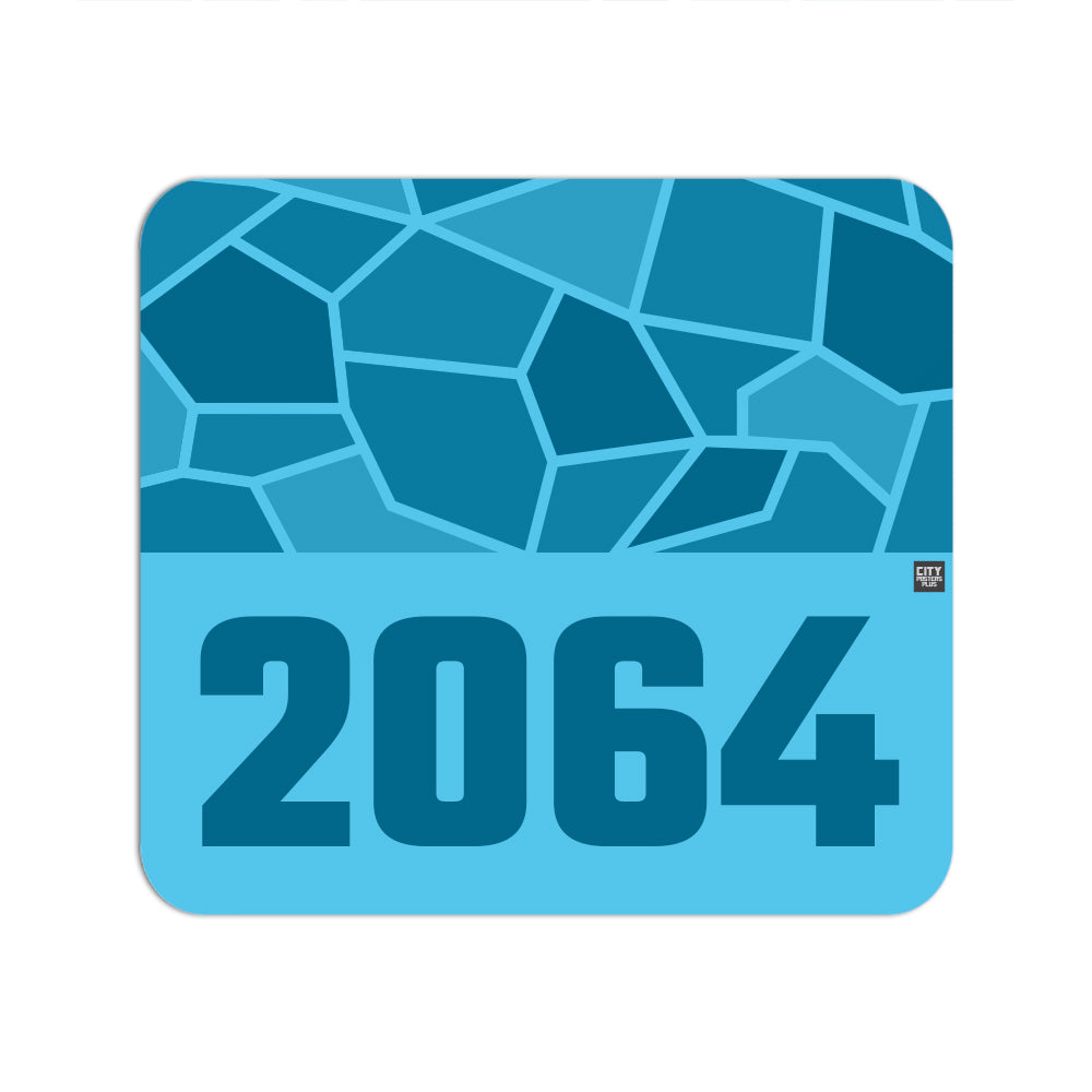 2064 Year Mouse pad (Sky Blue)