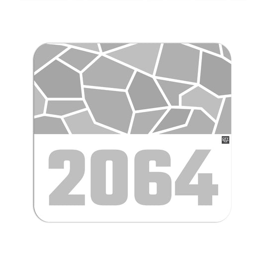 2064 Year Mouse pad (White)