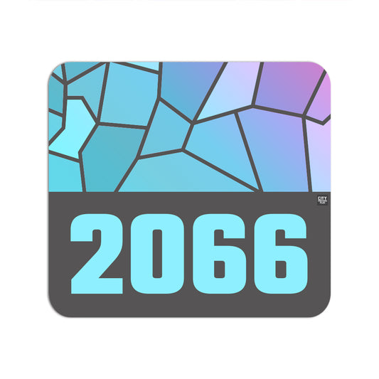 2066 Year Mouse pad (Charcoal Grey)