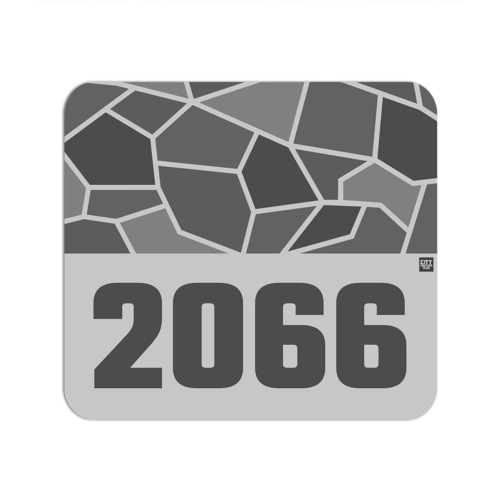 2066 Year Mouse pad (Melange Grey)