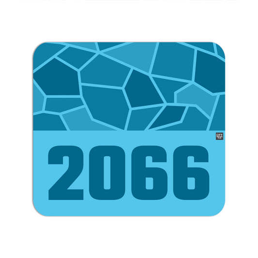 2066 Year Mouse pad (Sky Blue)