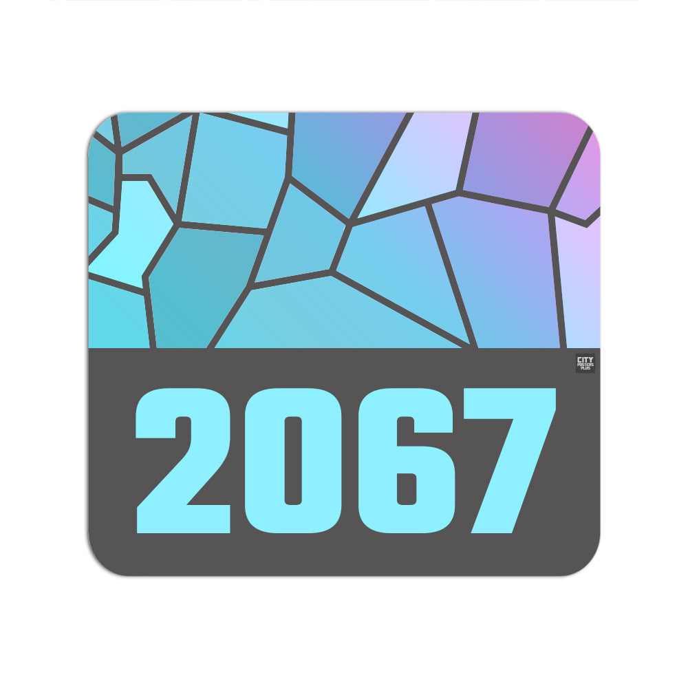 2067 Year Mouse pad (Charcoal Grey)