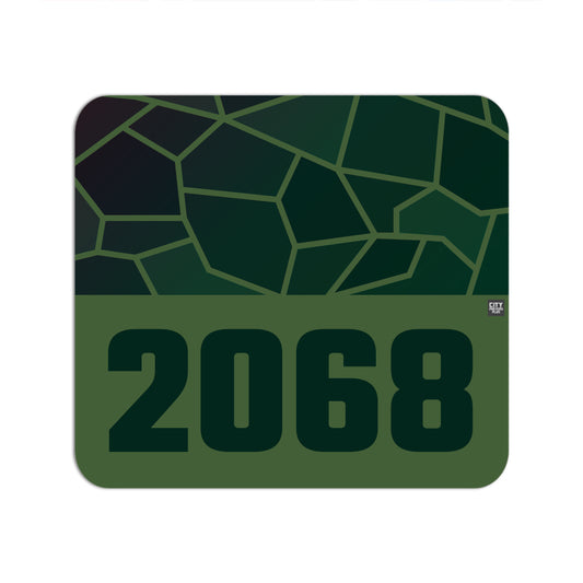 2068 Year Mouse pad (Olive Green)