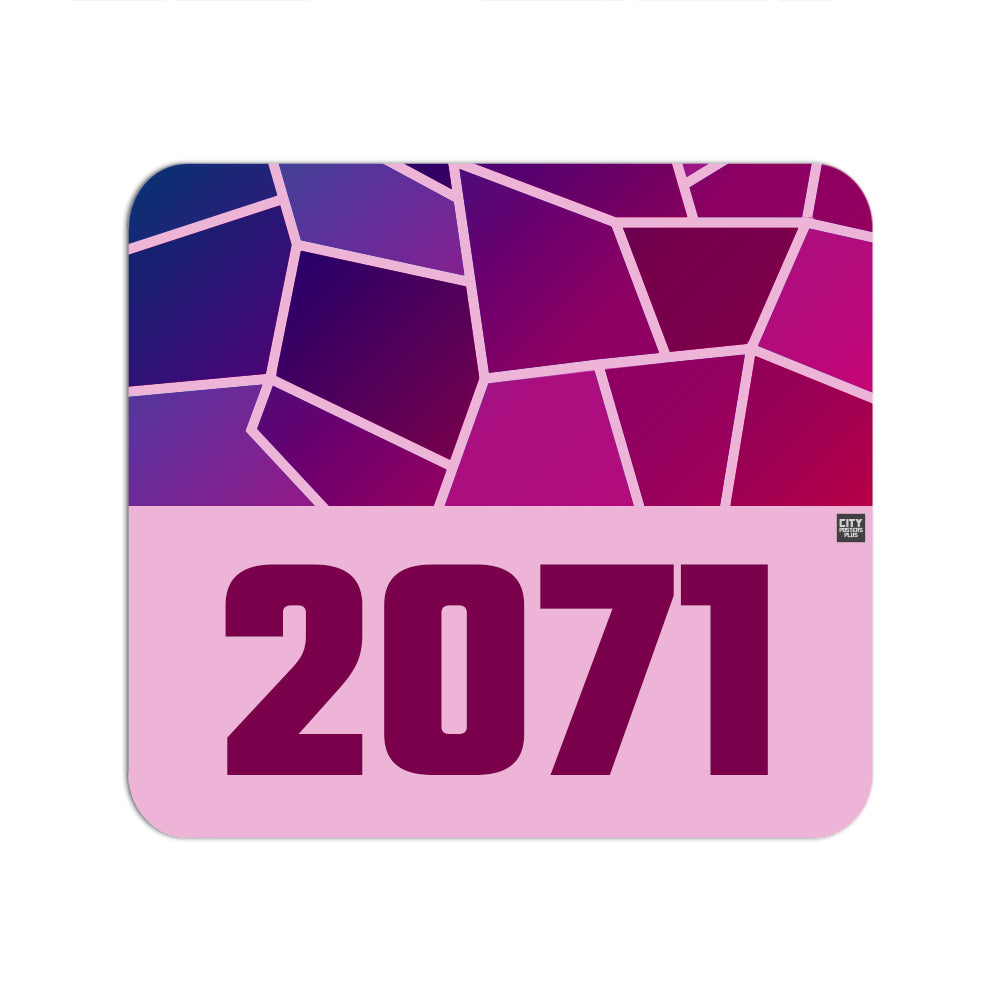 2071 Year Mouse pad (Light Pink)