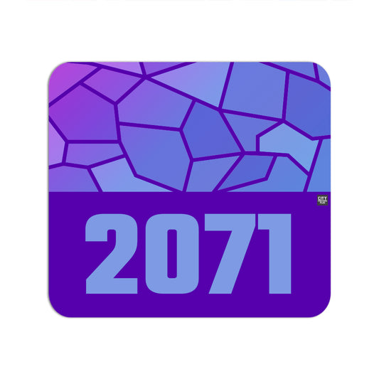 2071 Year Mouse pad (Purple)