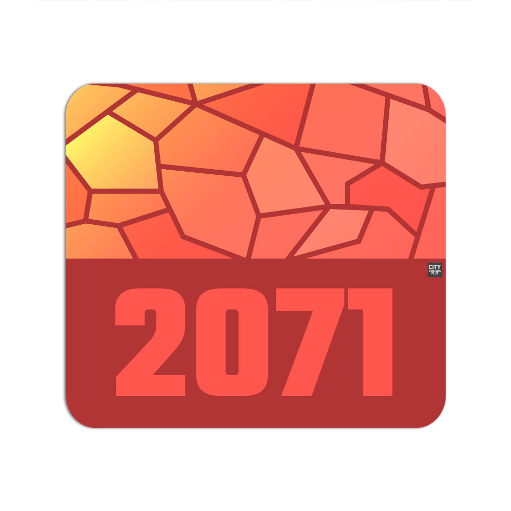 2071 Year Mouse pad (Red)