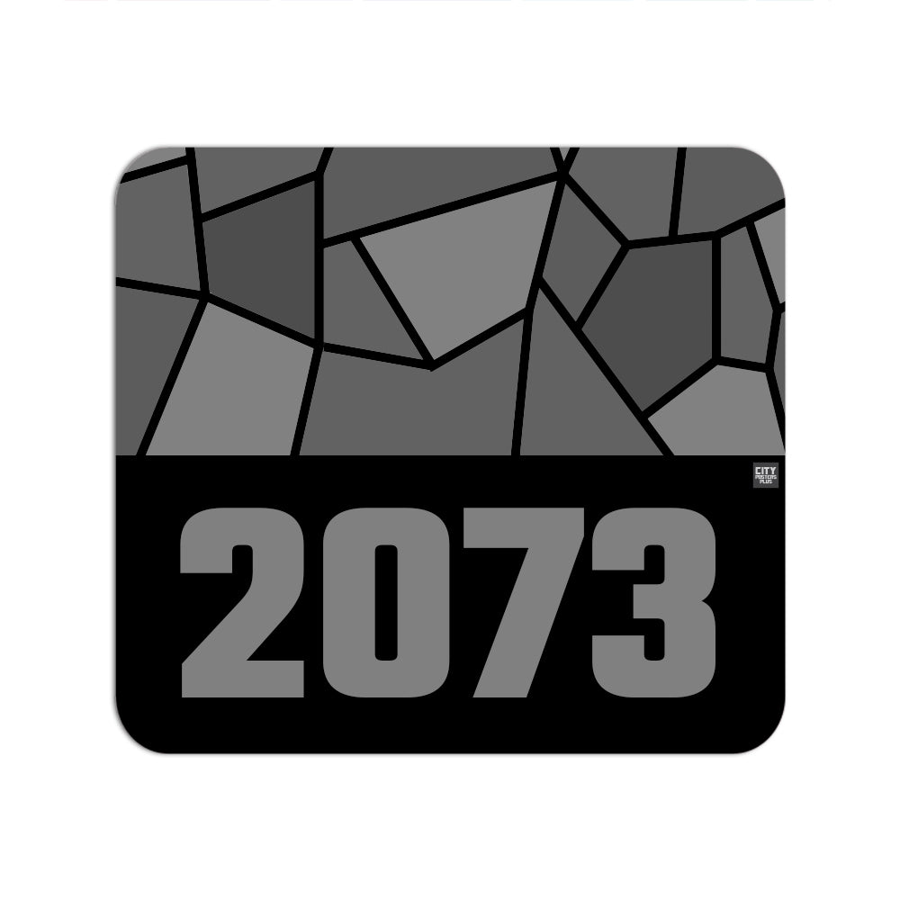 2073 Year Mouse pad (Black)