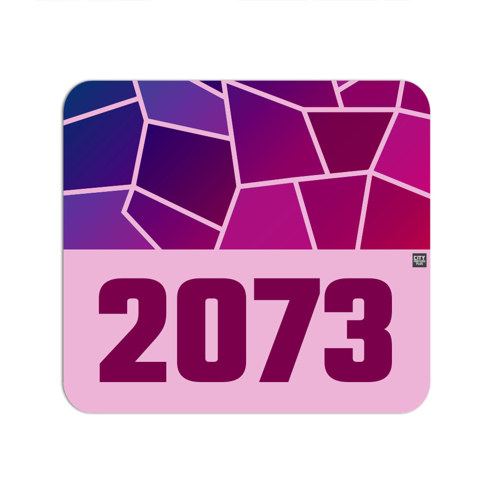 2073 Year Mouse pad (Light Pink)