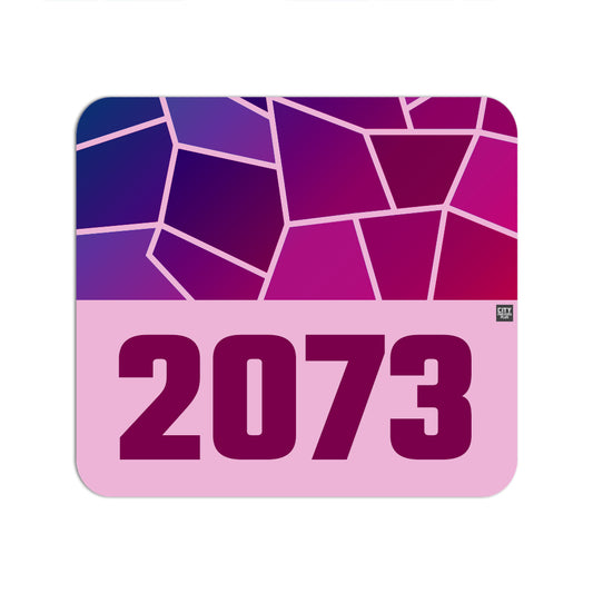 2073 Year Mouse pad (Light Pink)