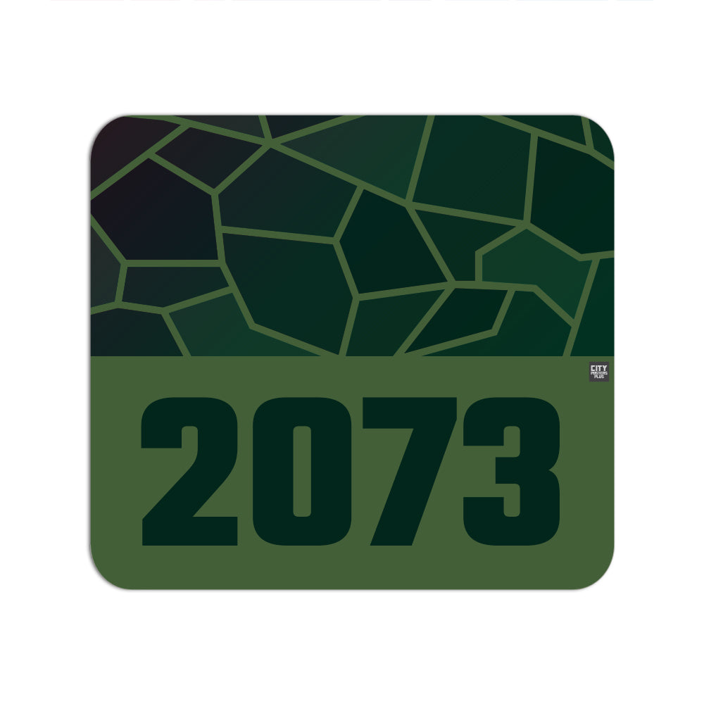 2073 Year Mouse pad (Olive Green)