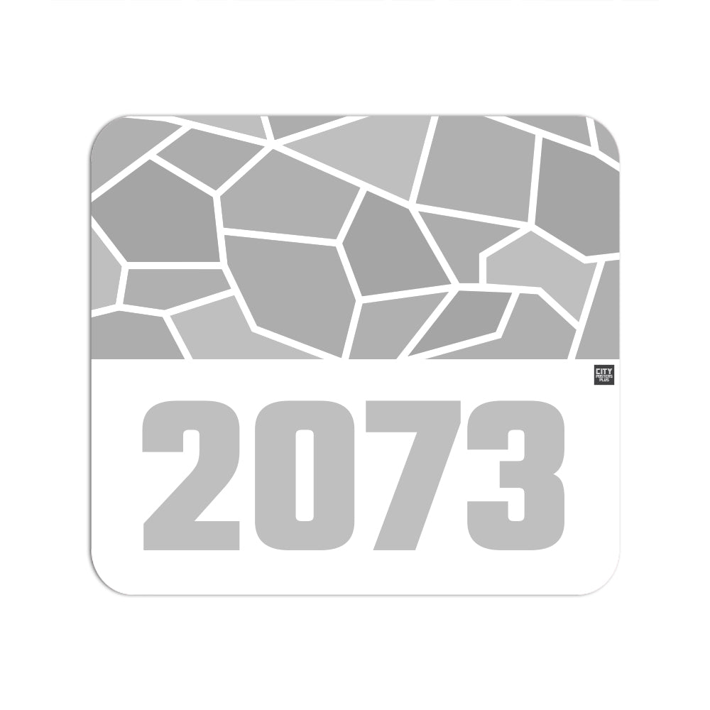 2073 Year Mouse pad (White)