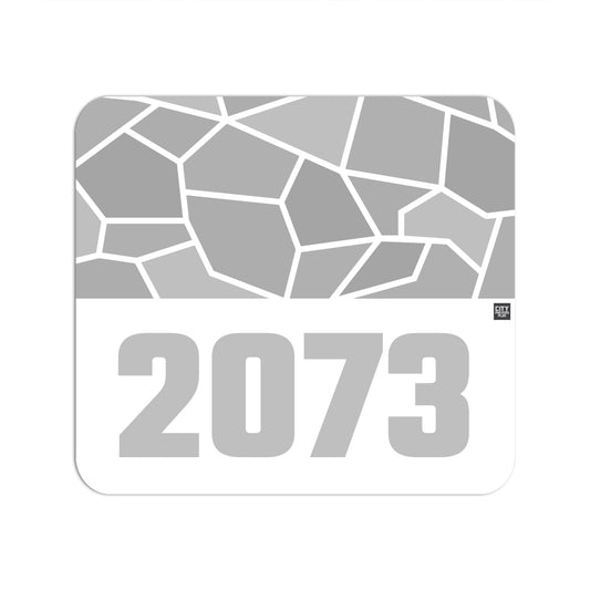 2073 Year Mouse pad (White)