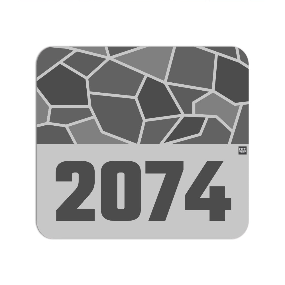 2074 Year Mouse pad (Melange Grey)