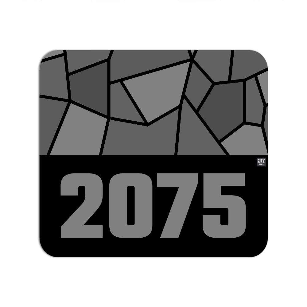 2075 Year Mouse pad (Black)