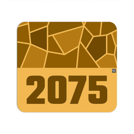 2075 Year Mouse pad (Golden Yellow)