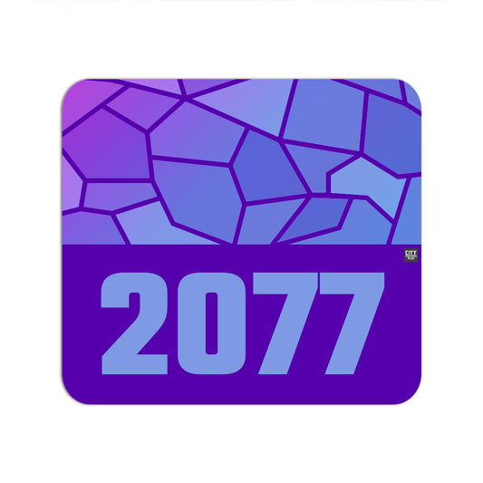 2077 Year Mouse pad (Purple)