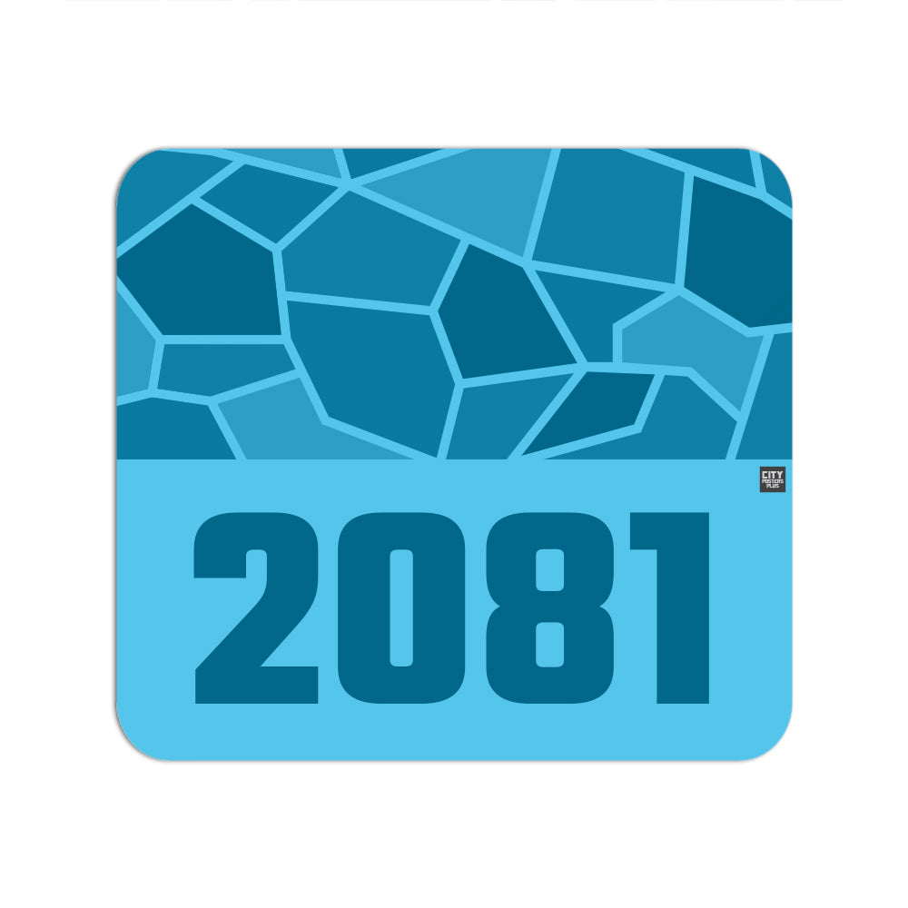 2081 Year Mouse pad (Sky Blue)