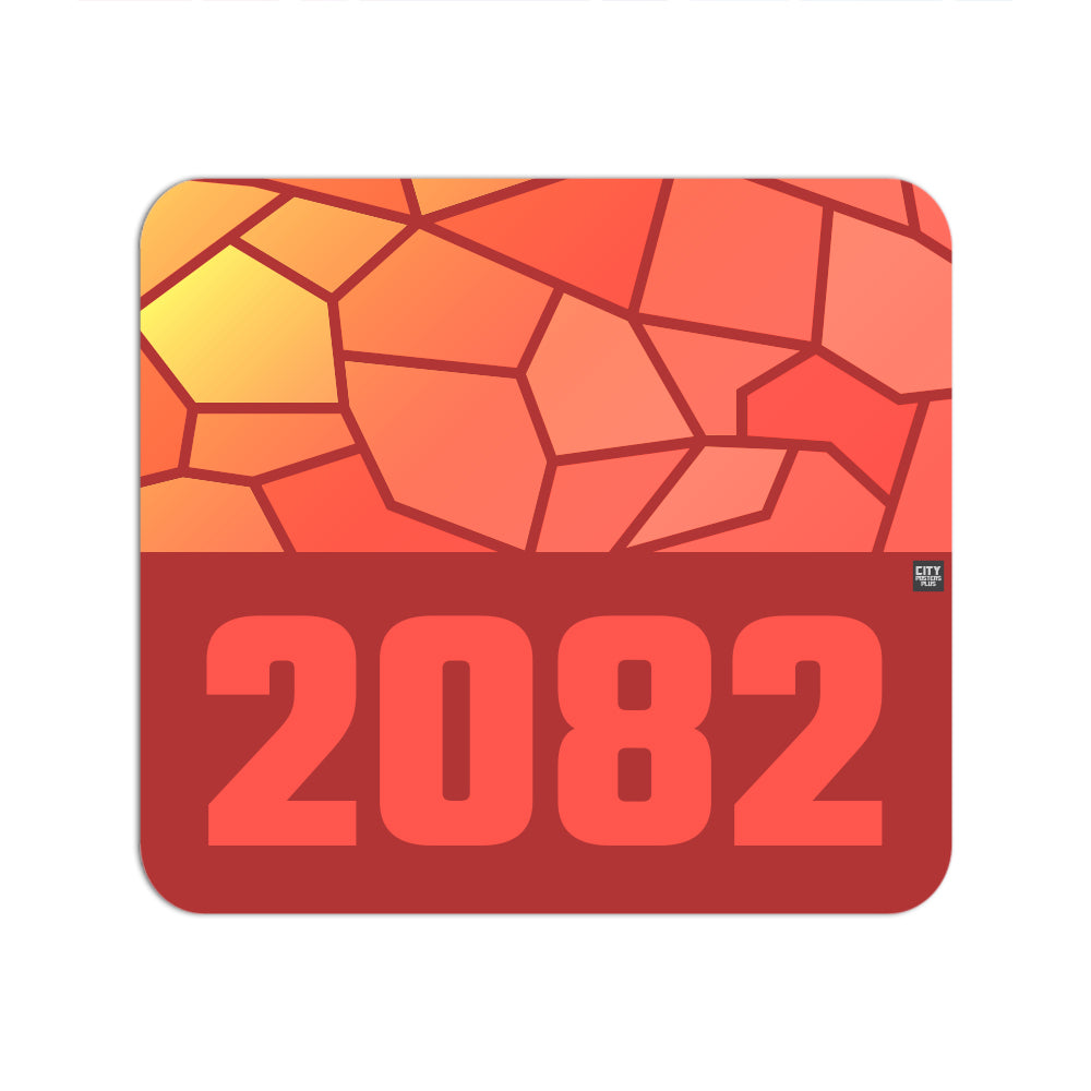 2082 Year Mouse pad (Red)