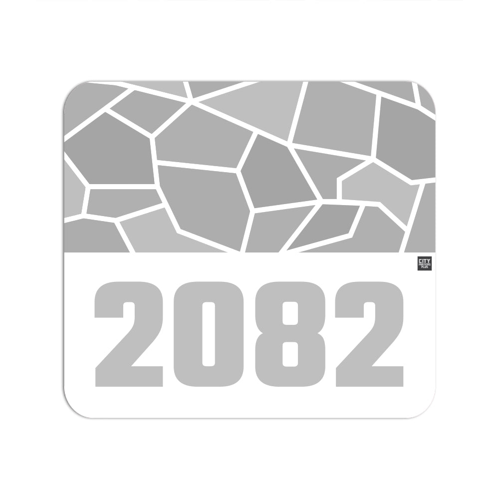 2082 Year Mouse pad (White)