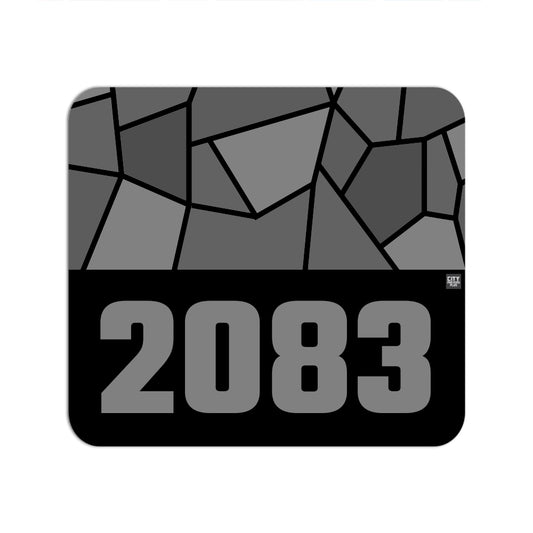 2083 Year Mouse pad (Black)