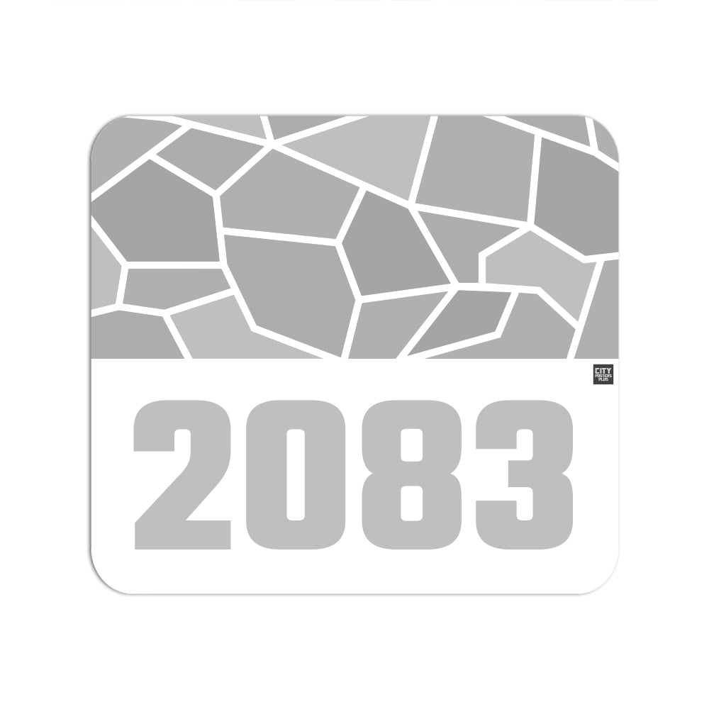 2083 Year Mouse pad (White)