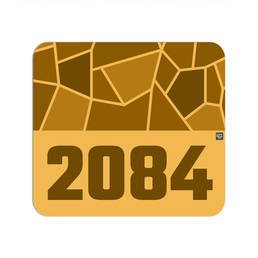 2084 Year Mouse pad (Golden Yellow)