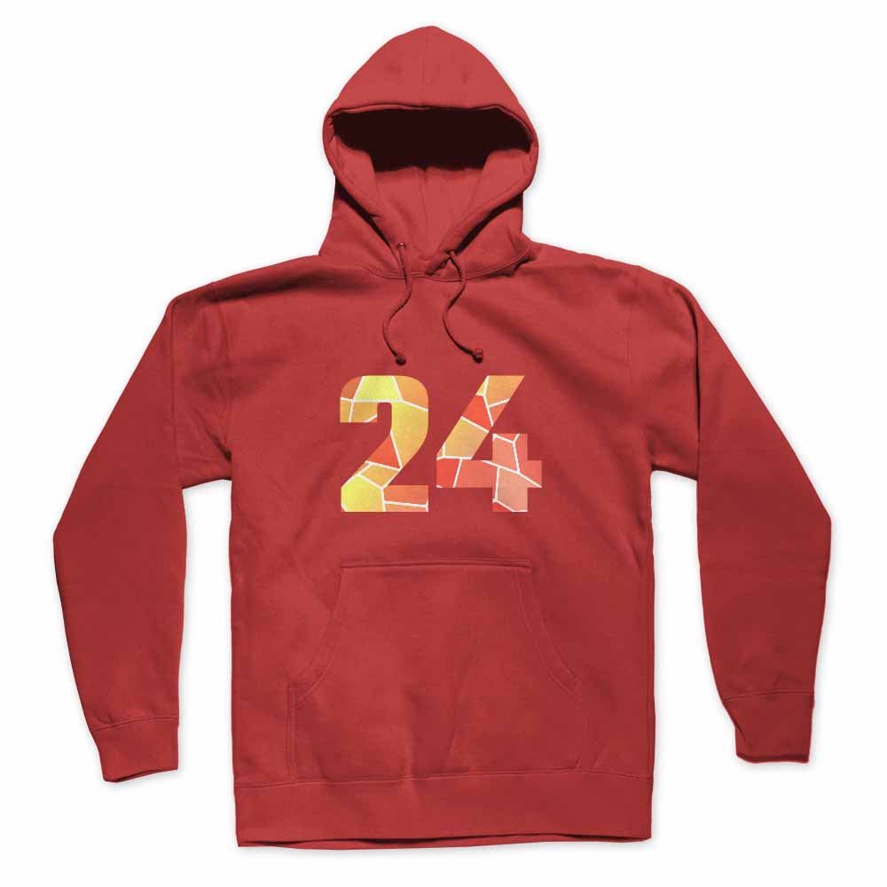 24 Number Unisex Hoodie Sweatshirt