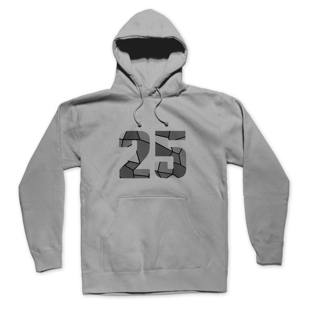25 Number Unisex Hoodie Sweatshirt