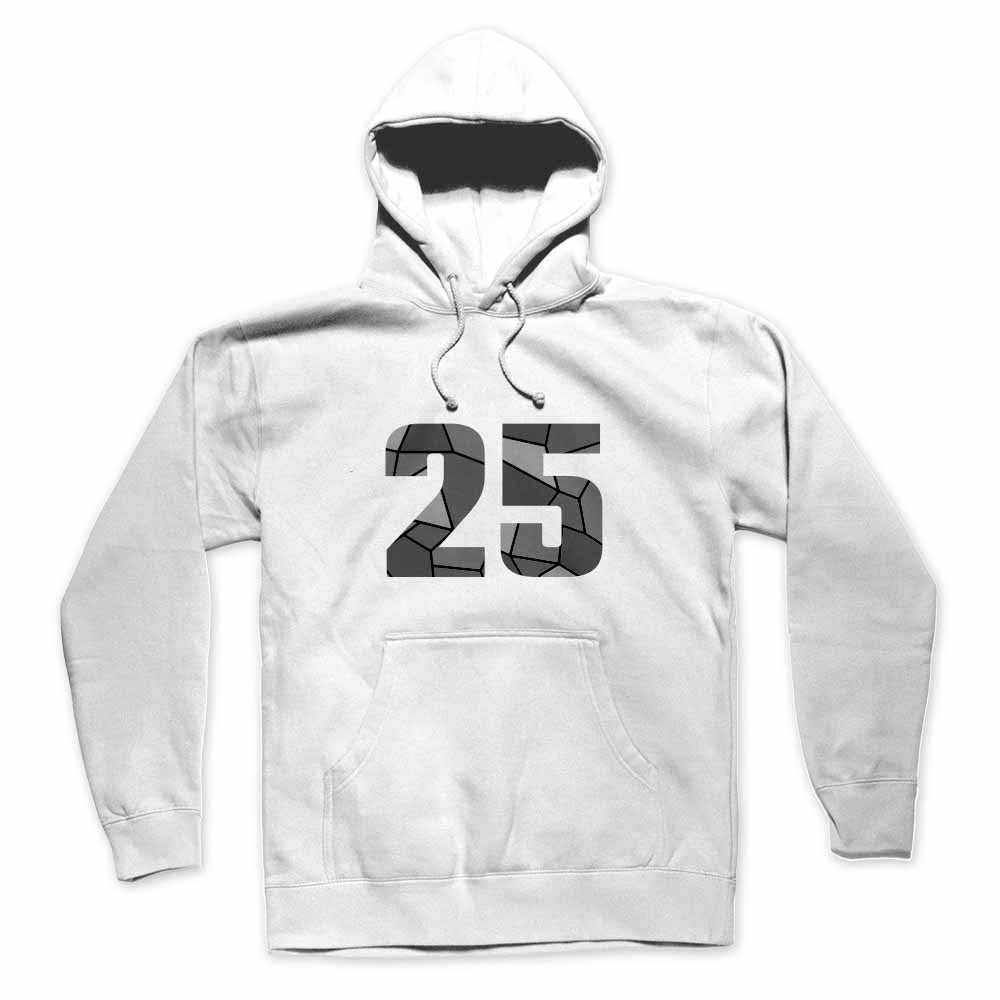 25 Number Unisex Hoodie Sweatshirt