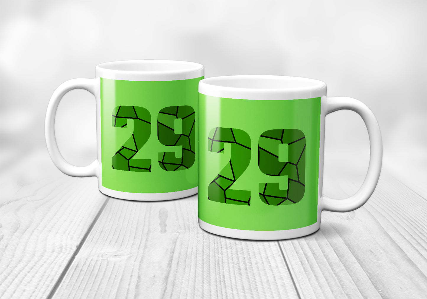 29 Number Mug (Liril Green)