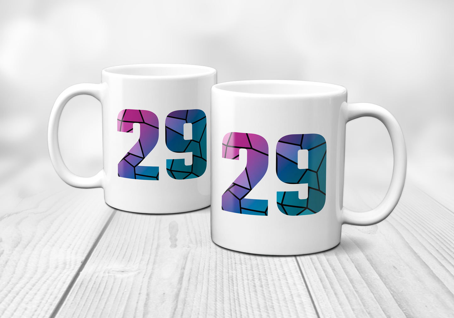 29 Number Mug (White)