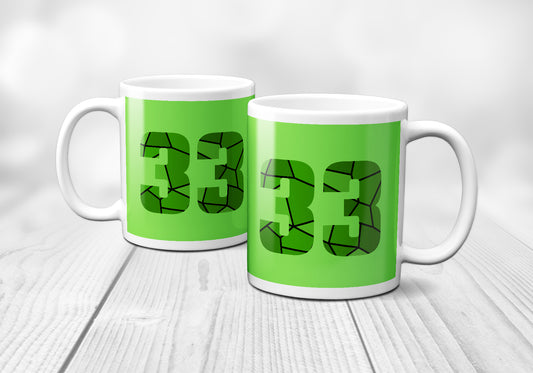33 Number Mug (Liril Green)