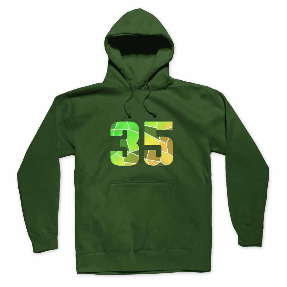 35 Number Unisex Hoodie Sweatshirt