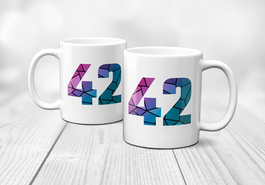 42 Number Mug (White)