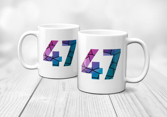 47 Number Mug (White)