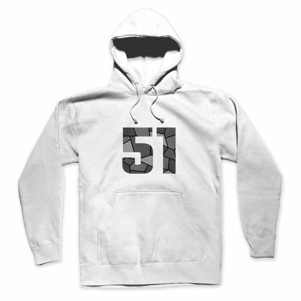 51 Number Unisex Hoodie Sweatshirt