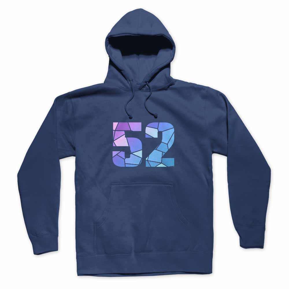 52 Number Unisex Hoodie Sweatshirt