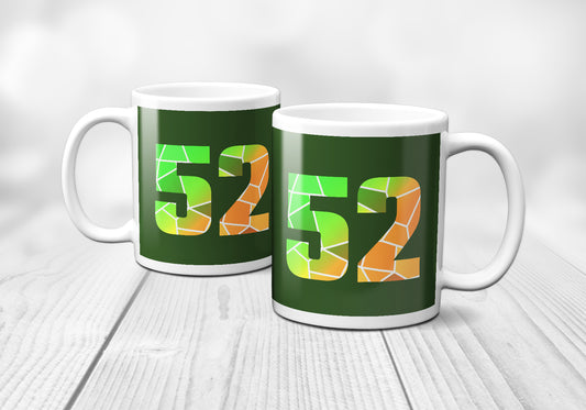 52 Number Mug (Olive Green)