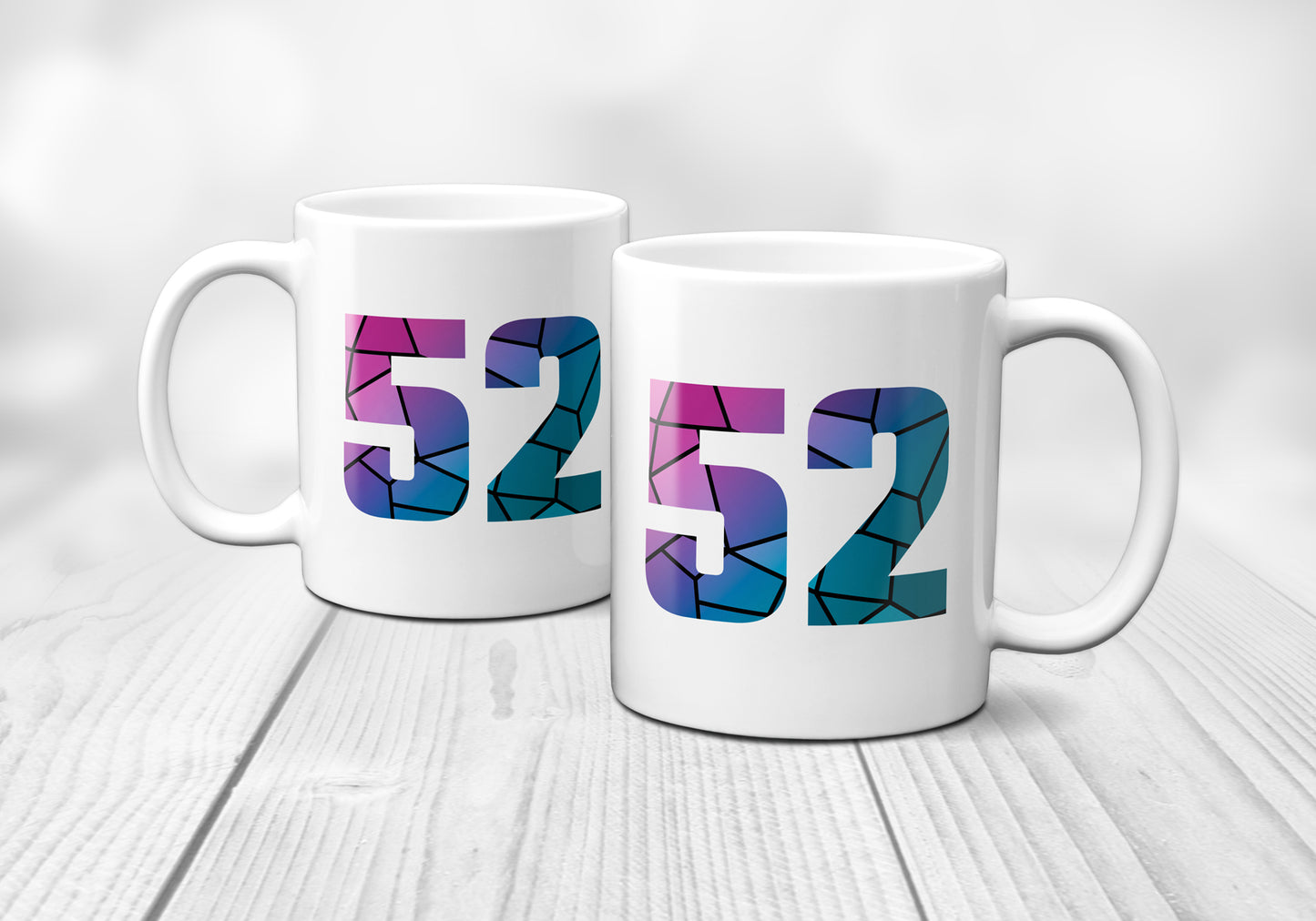 52 Number Mug (White)