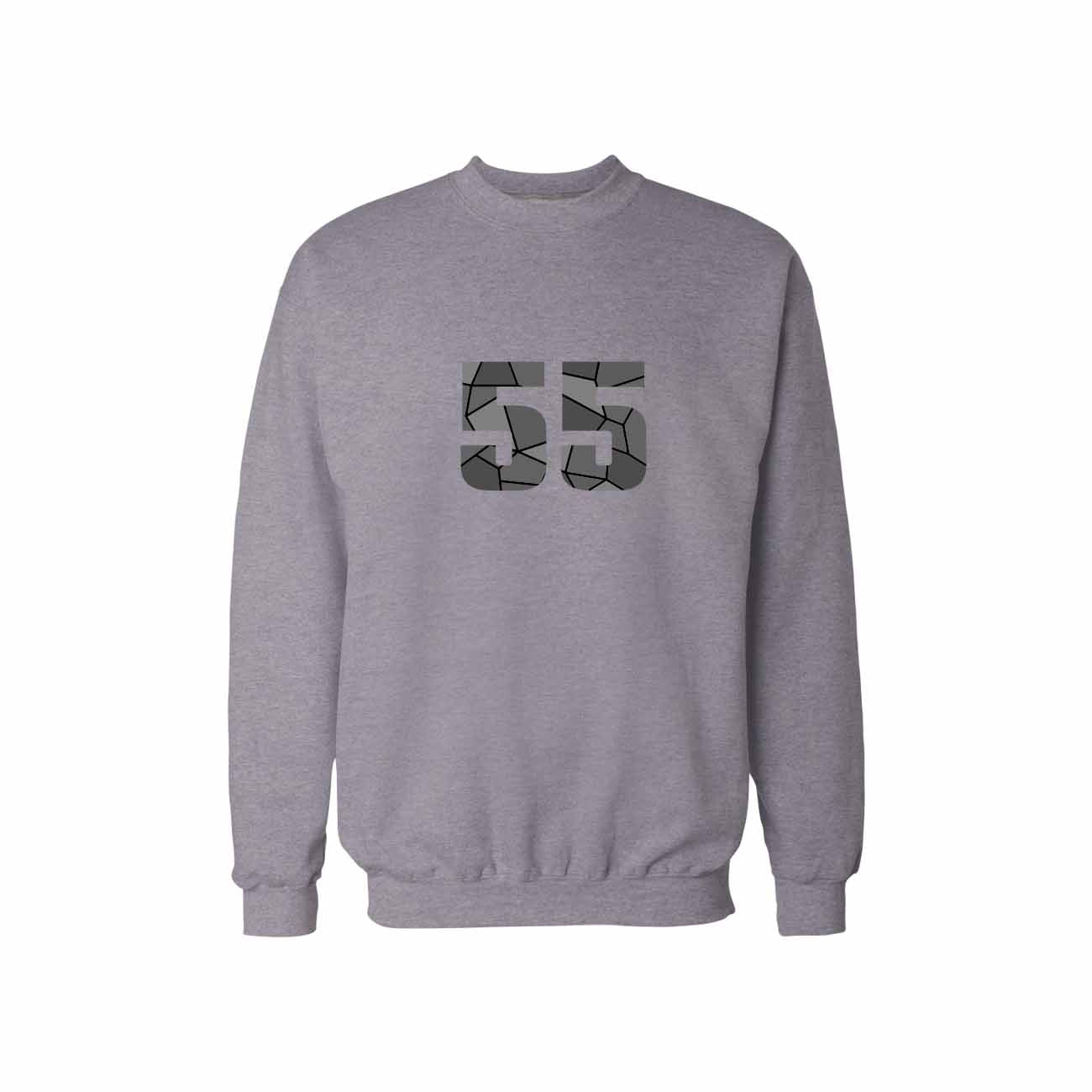 55 Number Unisex  Sweatshirt