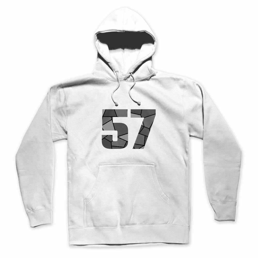 57 Number Unisex Hoodie Sweatshirt