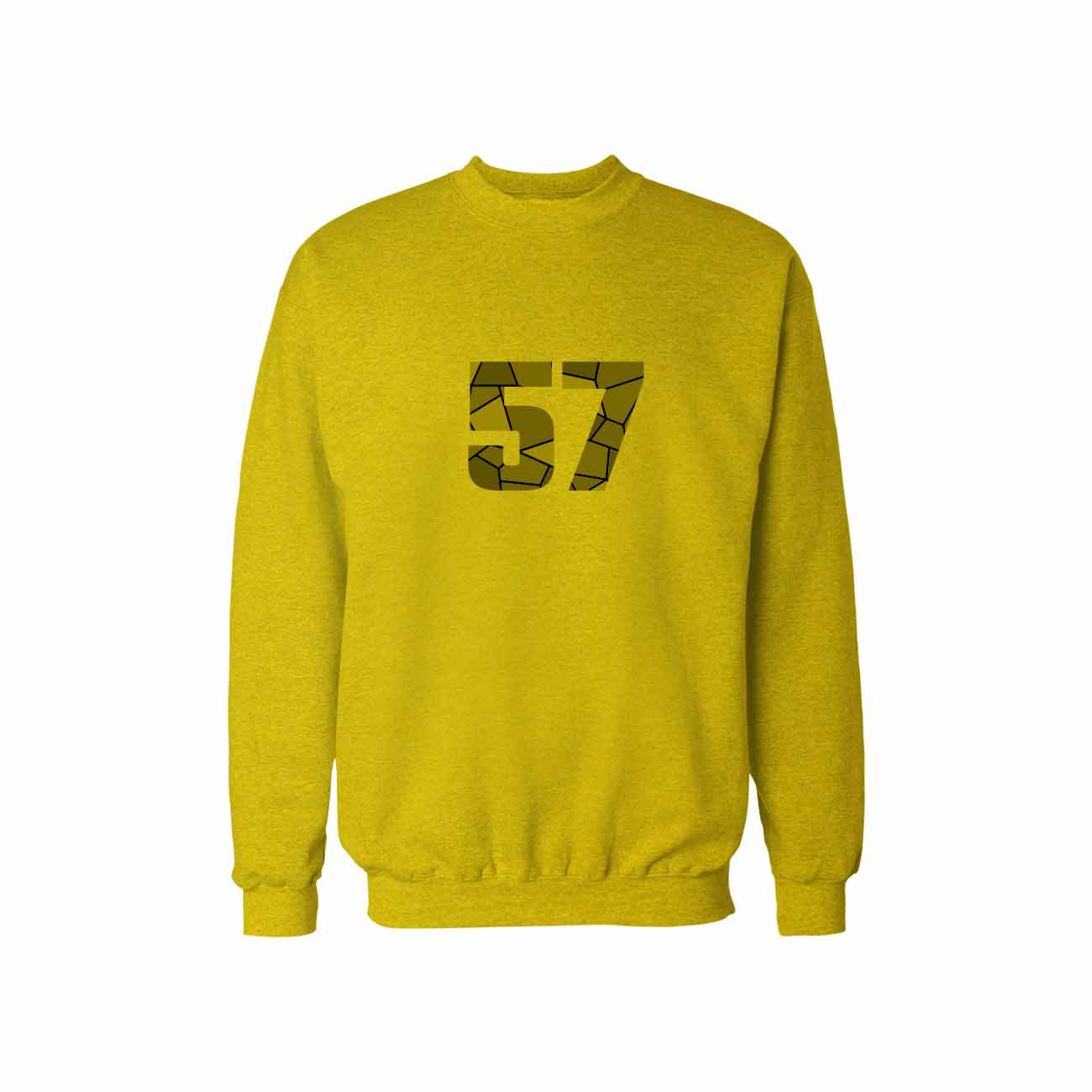 57 Number Unisex  Sweatshirt