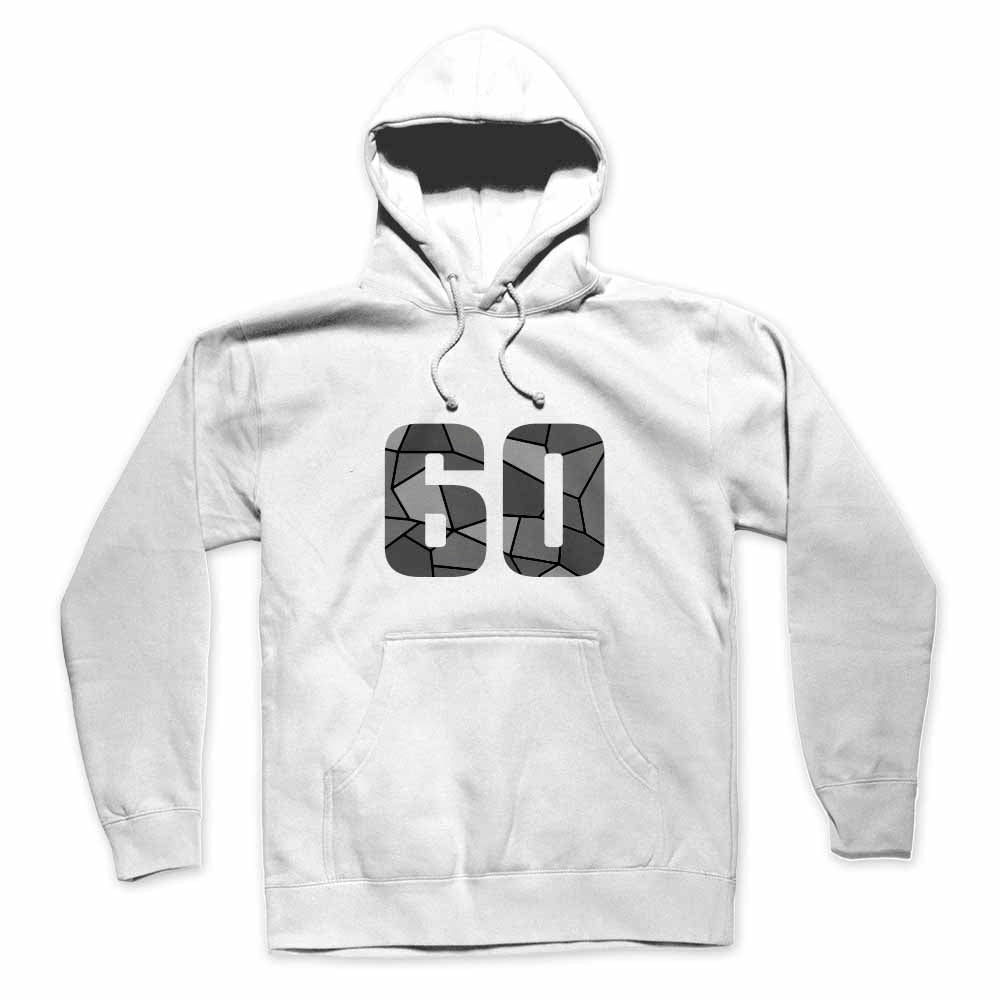 60 Number Unisex Hoodie Sweatshirt