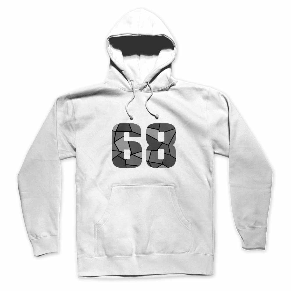 68 Number Unisex Hoodie Sweatshirt