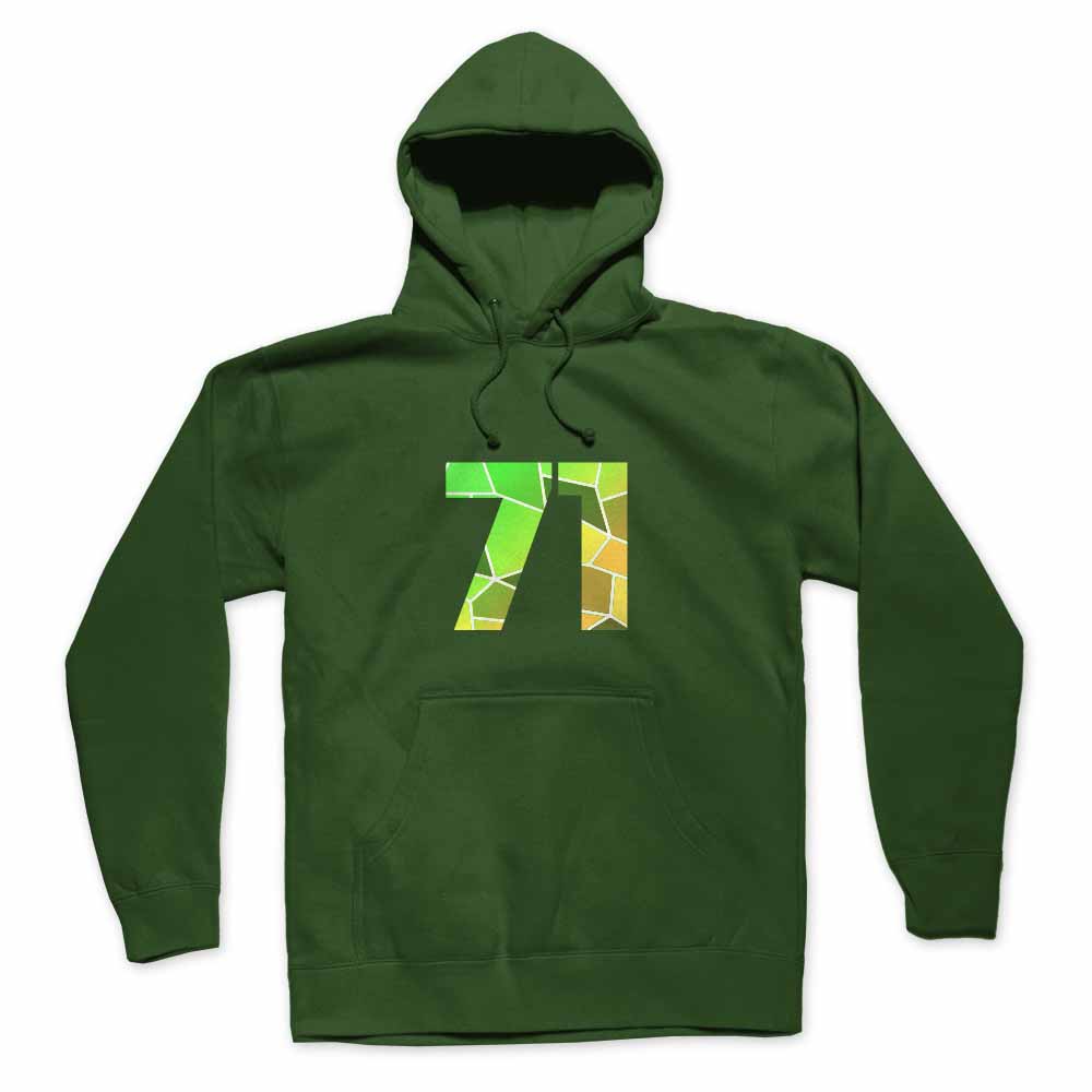 71 Number Unisex Hoodie Sweatshirt