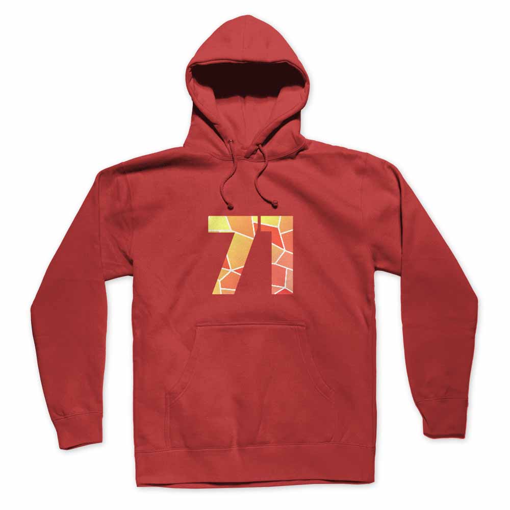71 Number Unisex Hoodie Sweatshirt