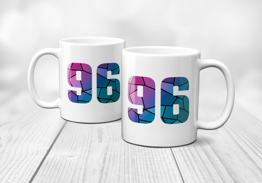 96 Number Mug (White)