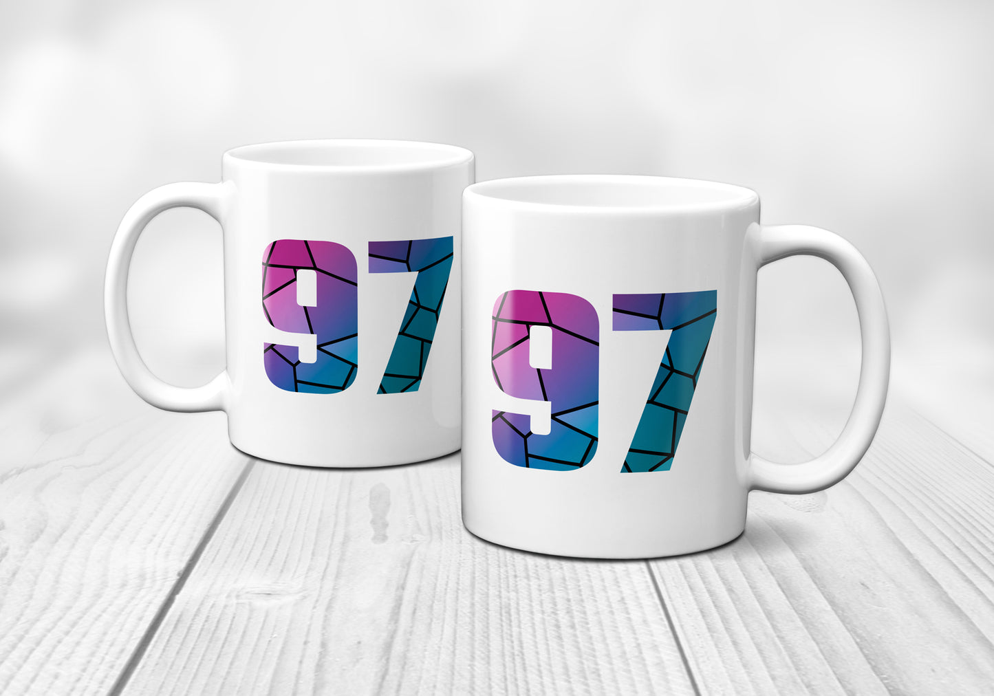 97 Number Mug (White)