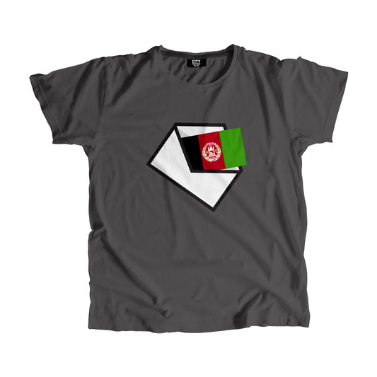 Afghanistan Flag Mail Men Women Unisex T-Shirt